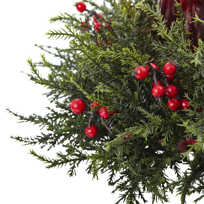 Cedar Berry Candelabrum, photo 2 of 4