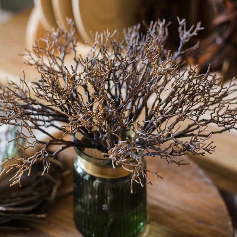 Artificial Coral Shaped Twig Stem 14" Tall