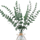 Artificial eucalyptus greenery stems for living room decor by Decorbites