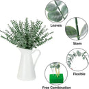 Artificial eucalyptus leaves 100pcs living room greenery decor by Decorbites