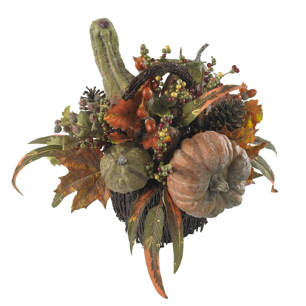 Fall Pumpkin & Berry Table Arrangement, photo 2 of 2