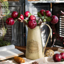 Artificial Fruit Artificial Red Apple Stem 15" Tall