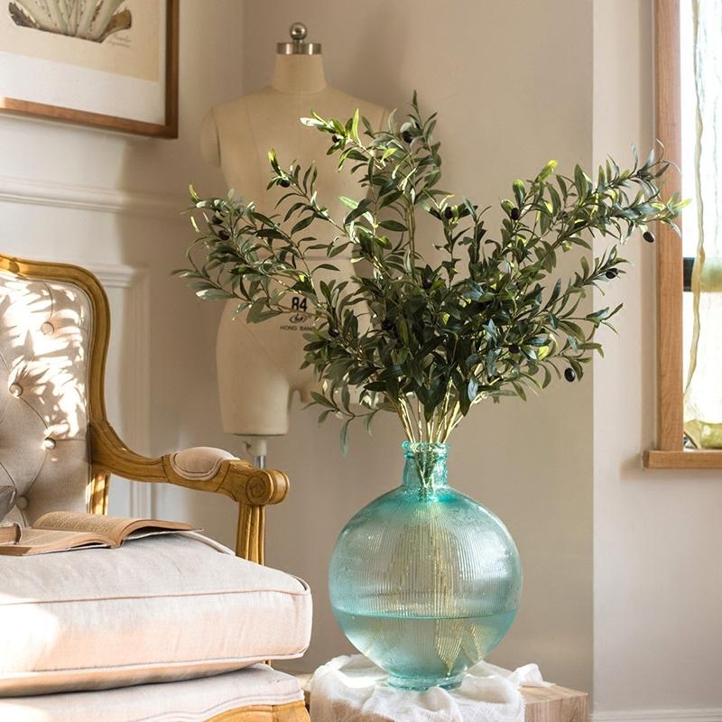 Artificial Fuax Large Olive Stem 41" Tall, photo 2 of 4