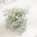 Artificial green plant flower cherry berries bundle living room decor by Decorbites