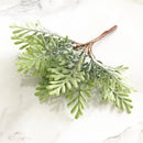 Artificial green plant flower cherry berries bundle living room decor by Decorbites