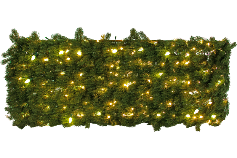 Artificial Greenery Wall Panels with LED Lights