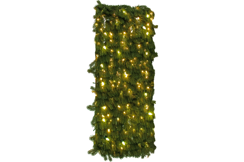 Artificial Greenery Wall Panels with LED Lights