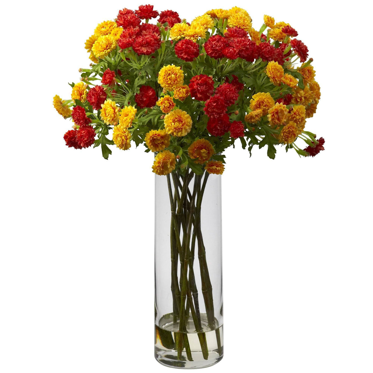 Japanese Silk Flower Arrangement, photo 2 of 3