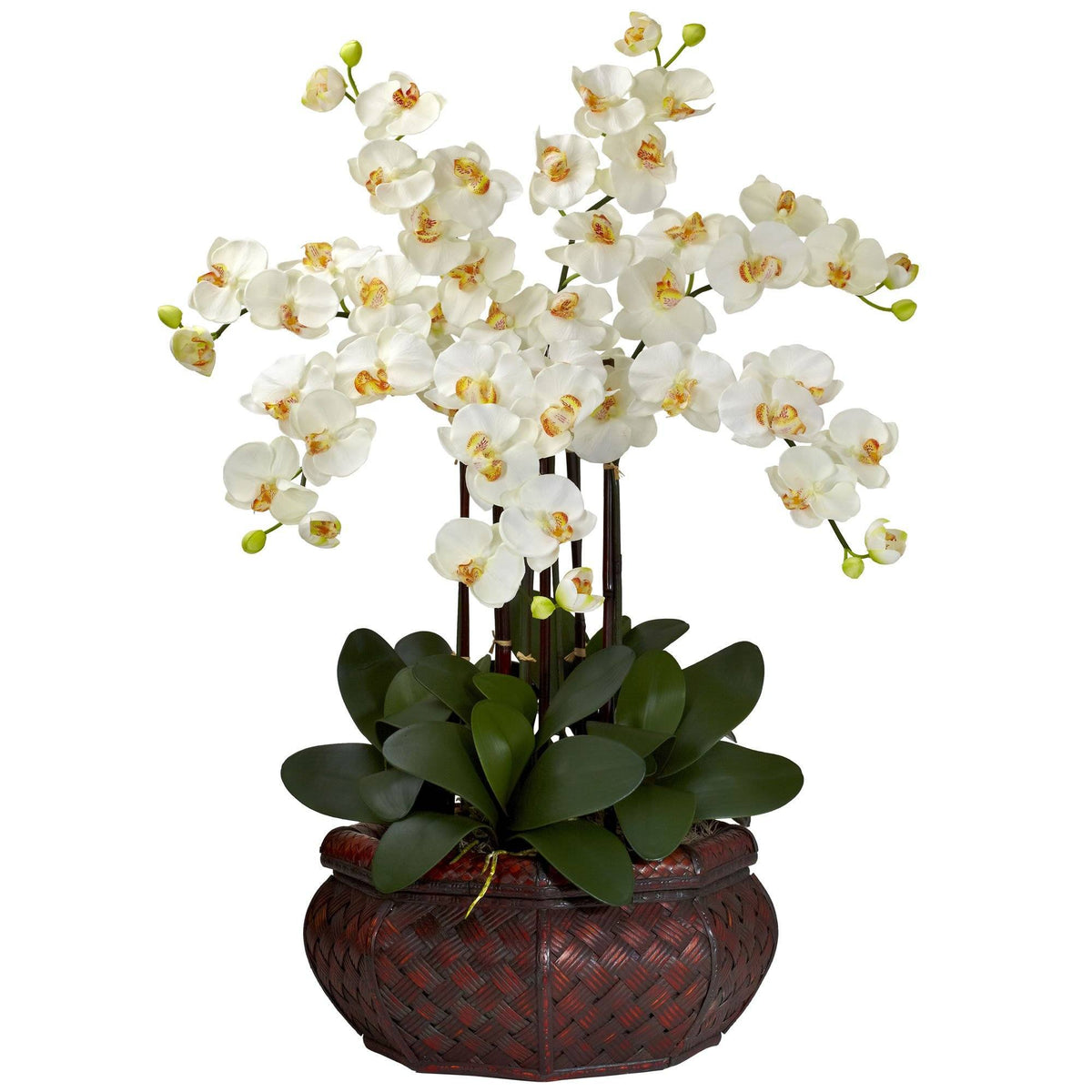 Large Phalaenopsis Silk Flower Arrangement, photo 2 of 8