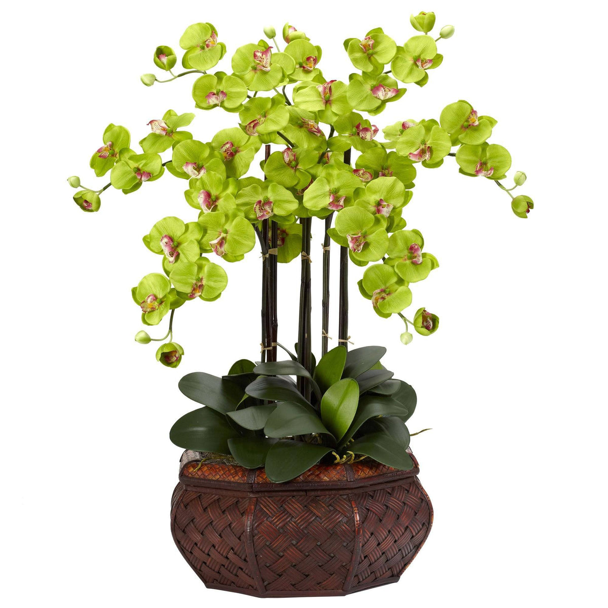 Large Phalaenopsis Silk Flower Arrangement, photo 4 of 8
