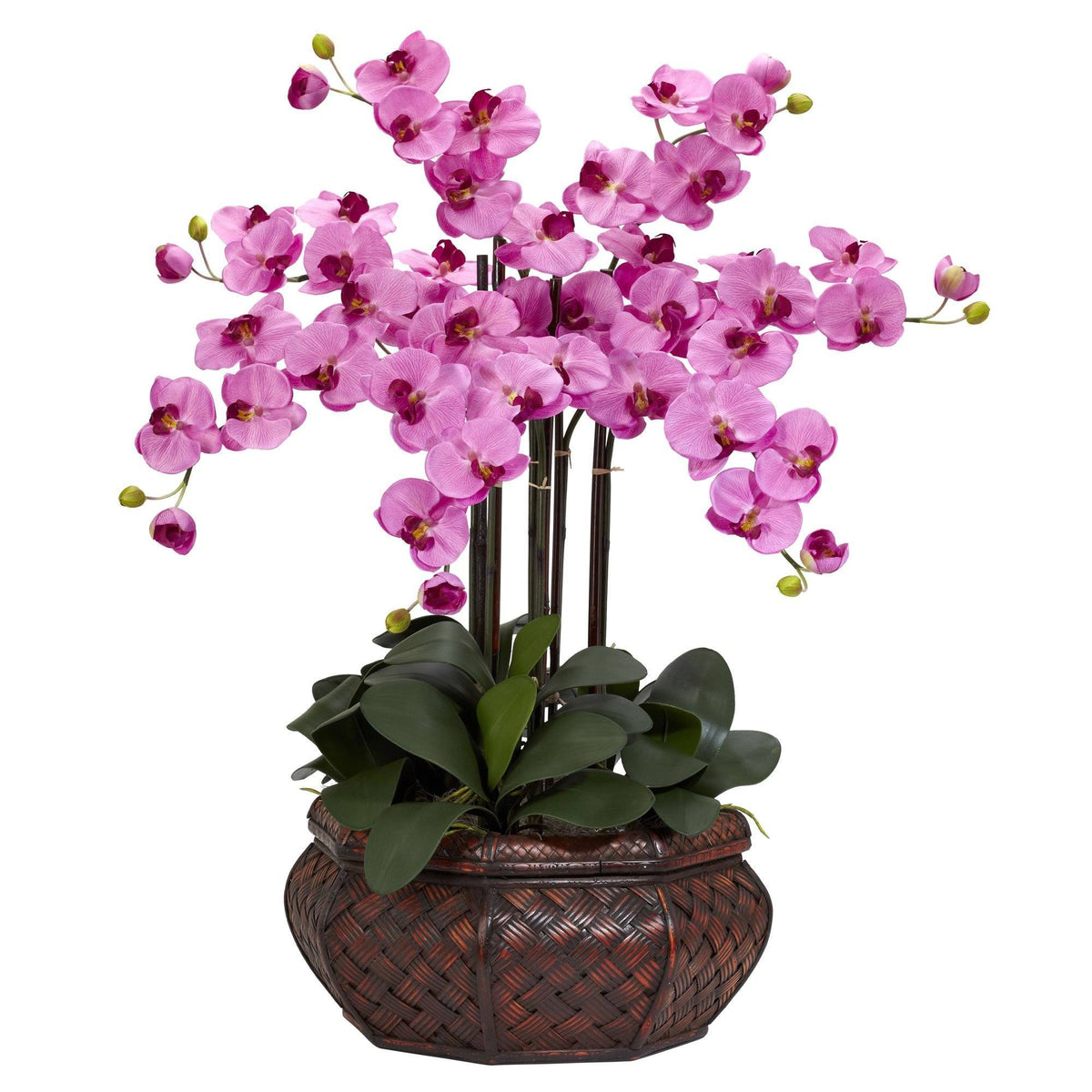 Large Phalaenopsis Silk Flower Arrangement, photo 5 of 8