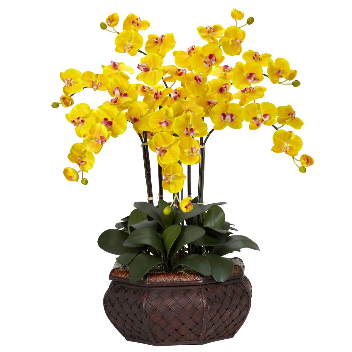 Large Phalaenopsis Silk Flower Arrangement, photo 8 of 8