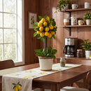 Lemon Ball Topiary Arrangement by Nearly Natural