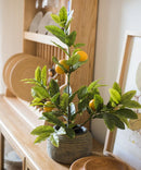 Artificial Lemon Tree In Pot