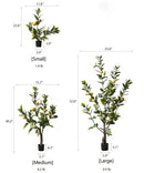 Artificial Lemon Tree In Pot