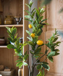 Artificial Lemon Tree In Pot