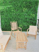 Sample Panel – White Oasis Vertical Garden (Small Sample) by Designer Plants USA