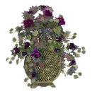 Morning Glory w/Decorative Vase Silk Plant