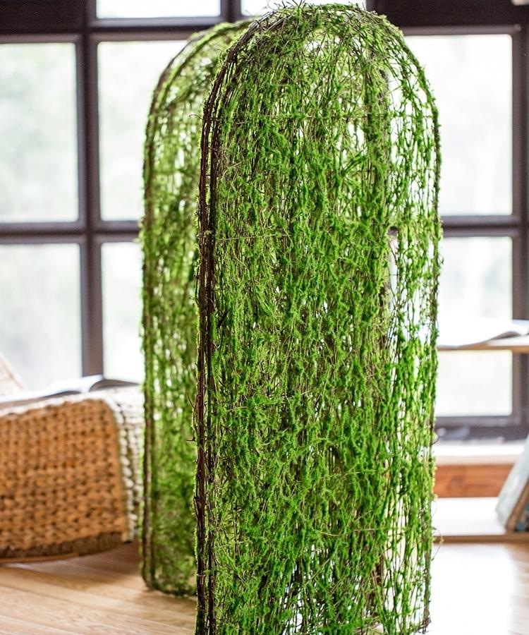 Artificial Faux Moss Screen Single Panel