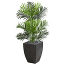 Paradise Palm Artificial Tree in Black Planter