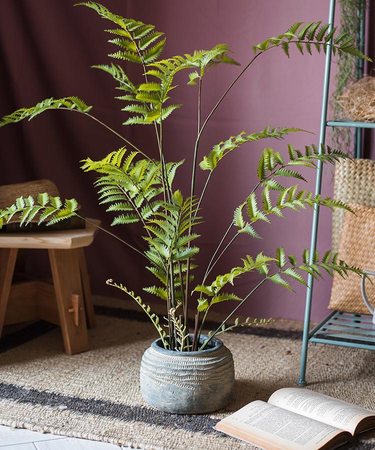 Artificial Faux Eagle Fern Bulk Plant