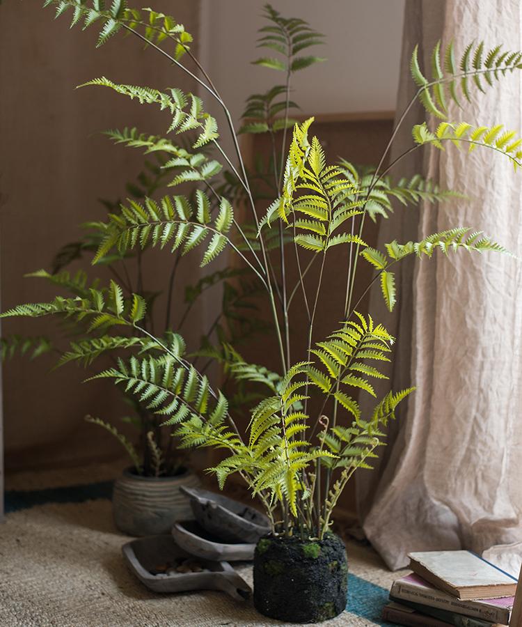 Artificial Faux Eagle Fern Bulk Plant