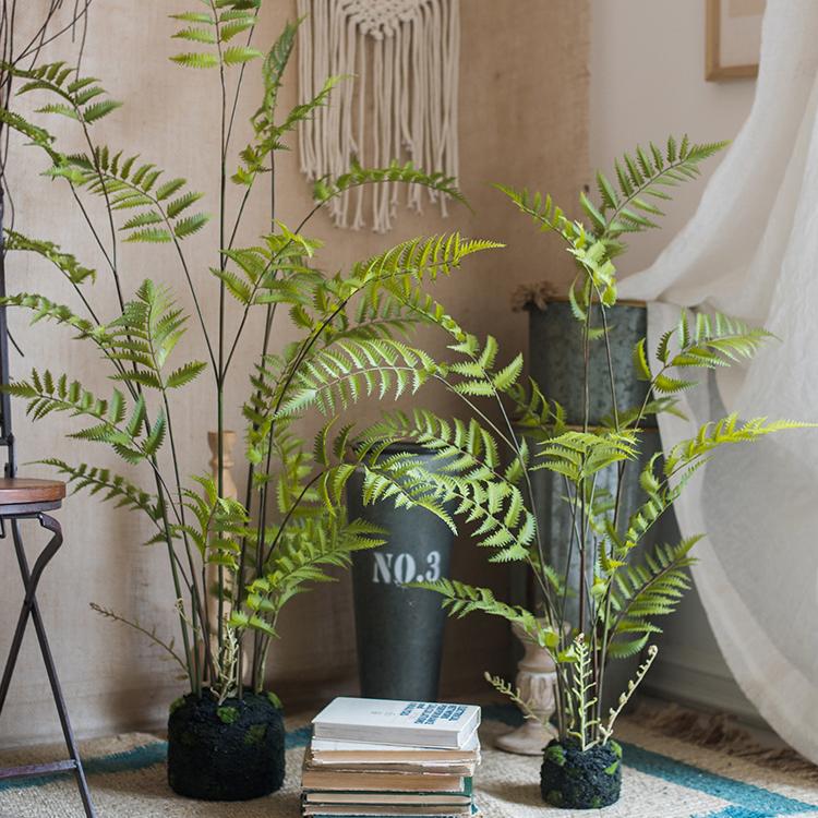 Artificial Faux Eagle Fern Bulk Plant