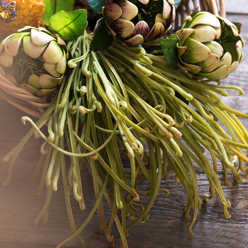 Artificial Plant Green Sarracenia Stem 12" Tall