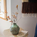 Artificial Plant Red Vine Leaf Stem Faux