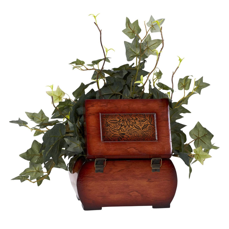 Puff Ivy w/Chest Silk Plant, photo 2 of 2