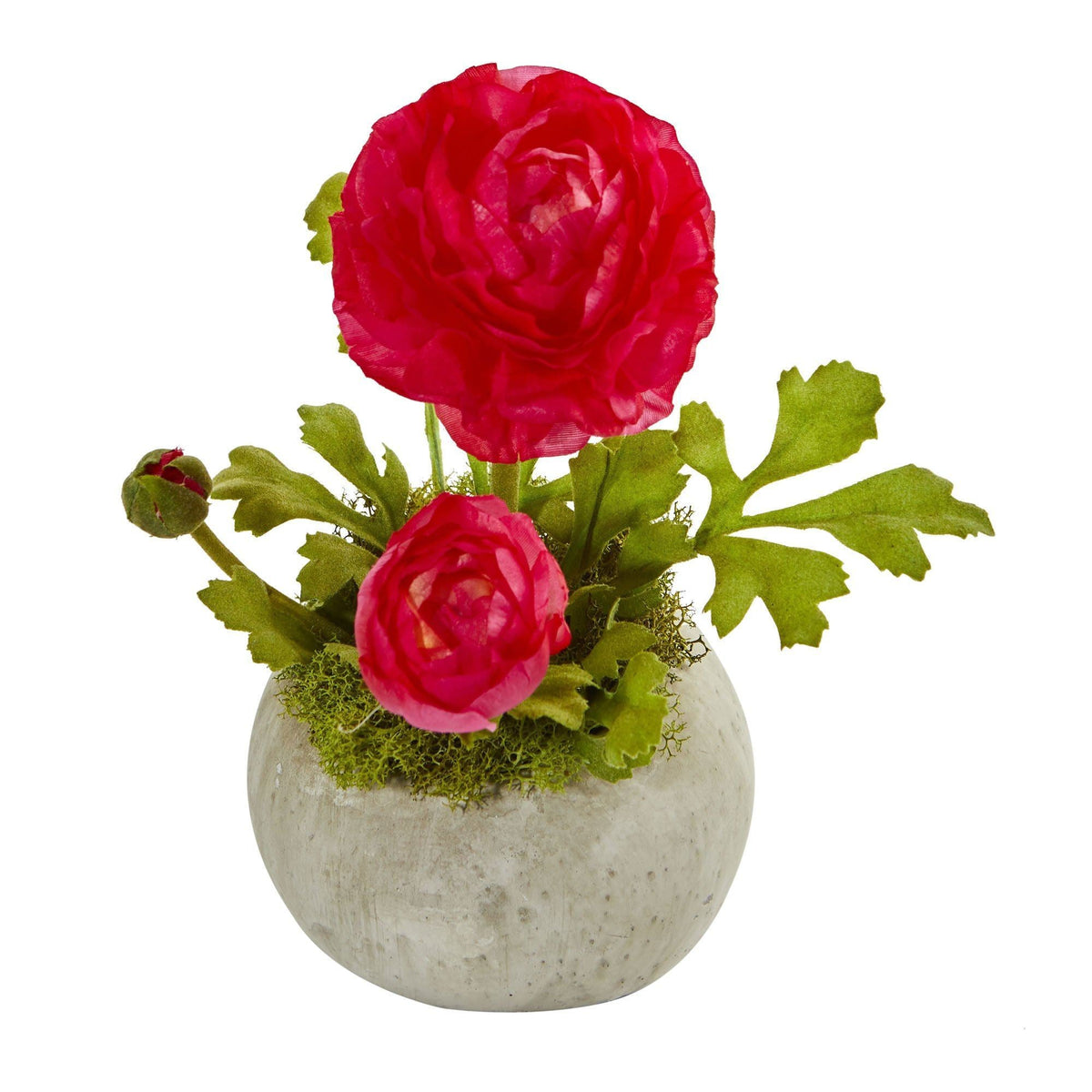 Ranunculus Artificial Arrangement (Set of 2), photo 2 of 6