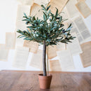Artificial Small Olive Tree 24" Tall Faux