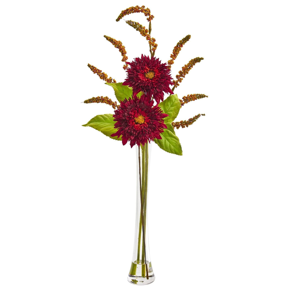 Sunflower & Berry Artificial Arrangement, photo 2 of 3