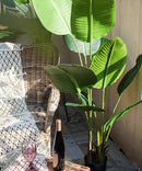 Artificial Silk Travelers Palm Tree In Pot