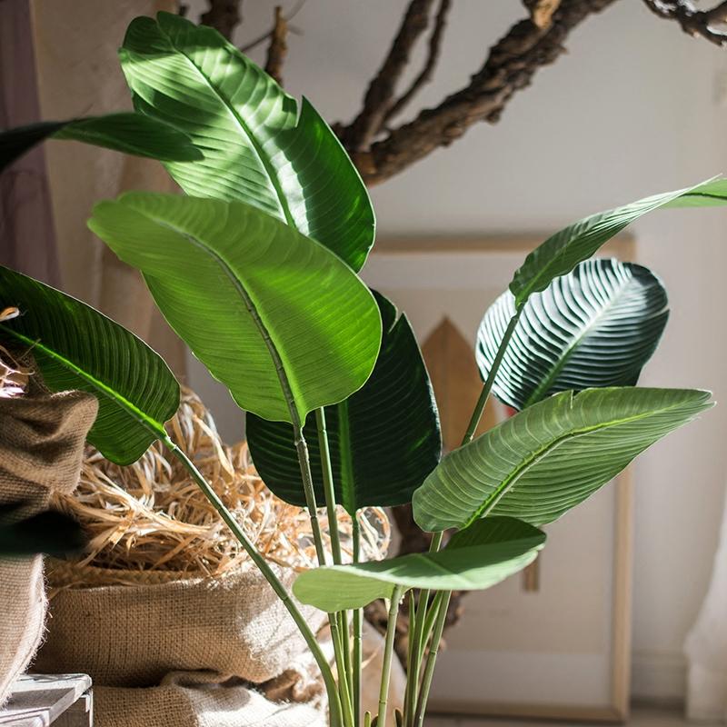 Artificial Silk Travelers Palm Tree In Pot