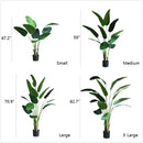 Artificial Silk Travelers Palm Tree In Pot