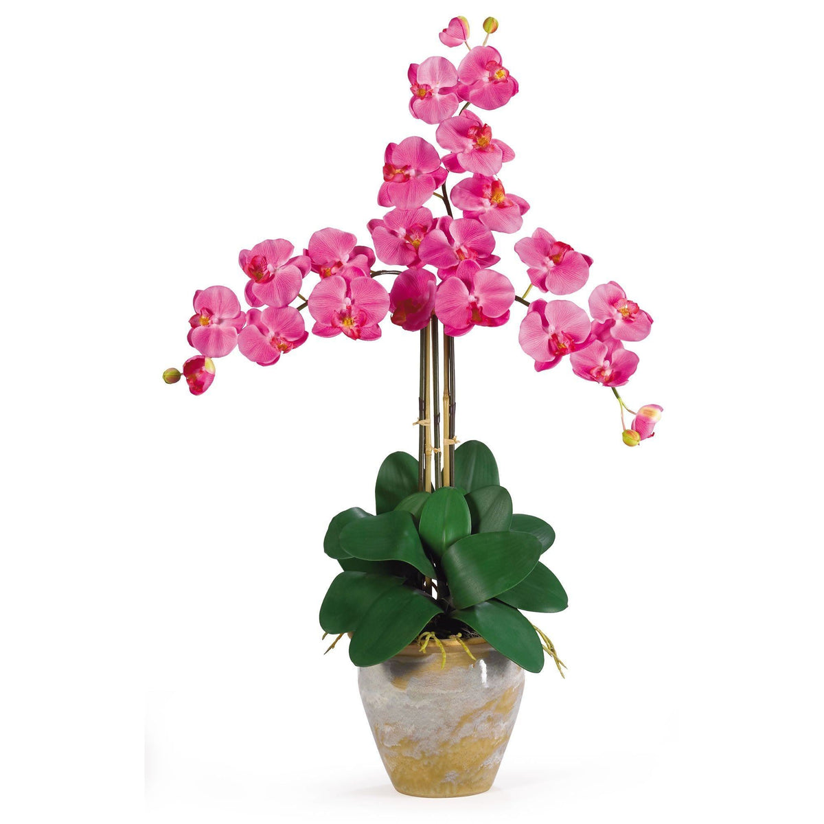 Triple Stem Phalaenopsis Silk Orchid Arrangement, photo 3 of 8