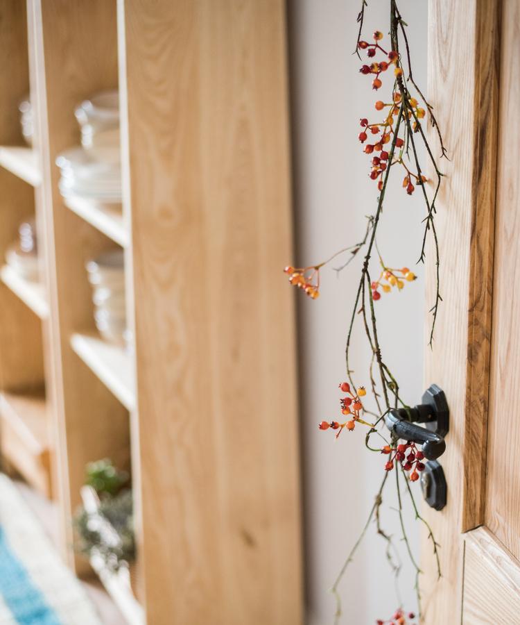 Artificial Vine Orange Faux Berry 39" Long