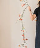 Artificial Vine Orange Faux Berry 39" Long