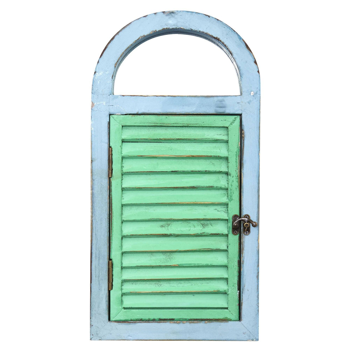 Vintage Window Shutter & Mirror, photo 2 of 3