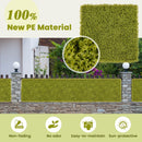 12 Pieces 20 x 20 inches Artificial Grass Wall Panels for Garden Yard Balcony by LJGDeals