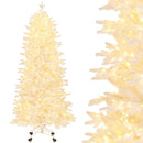 7 FT Artificial Xmas Tree with 1880 PE PVC Branch Tips for Party and Carnival by LJGDeals