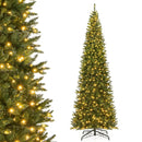 12 FT Artificial Christmas Tree with 800 Warm White LED Lights for Home Party Shopping Mall by LJGDeals