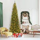 12 FT Artificial Christmas Tree with 800 Warm White LED Lights for Home Party Shopping Mall by LJGDeals