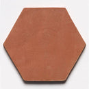 Artisana Matte Hexagon Terracotta Tiles 6