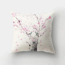 Artistic nature and animal short plush pillowcase bedroom decor by Decorbites