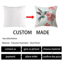 Artistic nature and animal short plush pillowcase bedroom decor by Decorbites