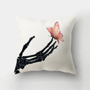 Artistic nature and animal short plush pillowcase bedroom decor by Decorbites