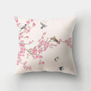 Artistic nature and animal short plush pillowcase bedroom decor by Decorbites