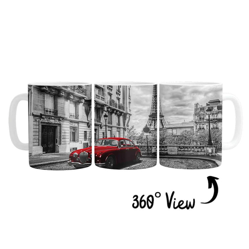 Artistic Paris Landscape Mug